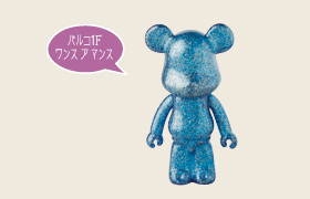 福岡パルコ ワンス ア マンス限定！くまぶりっく ブルーラメver.